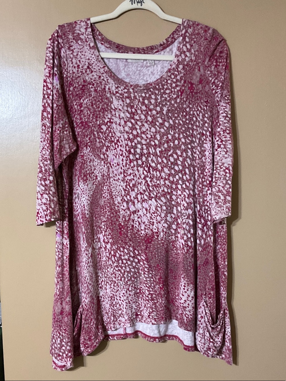 LOGO by Lori Goldstein Abstract Print Tunic